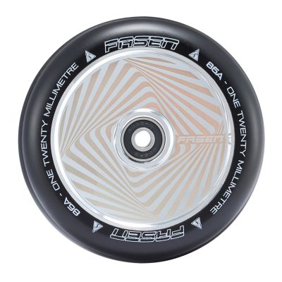 Fasen Scooters Hypno Hollowcore Wheel Pair - 120mm - Square Chrome