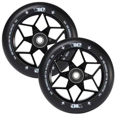 Blunt Envy Diamond Scooter Wheel Pair - 110mm x 24mm - Black