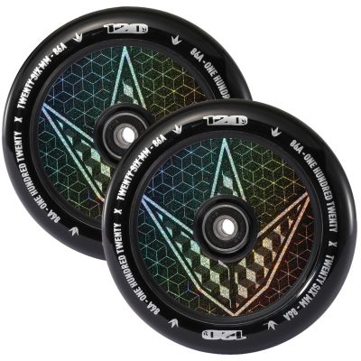 Blunt Envy Geo Logo Hollow Core Scooter Wheel Pair - 120mm x 24mm 
