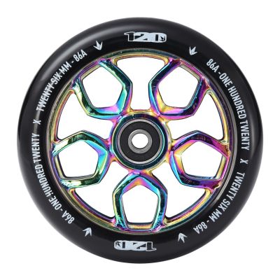 Blunt Envy Lambo Scooter Wheel Pair - 120mm x 26mm - Oil Slick 