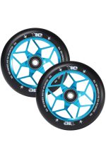 Blunt Envy Diamond Scooter Wheel Pair - 110mm x 24mm - Teal Black