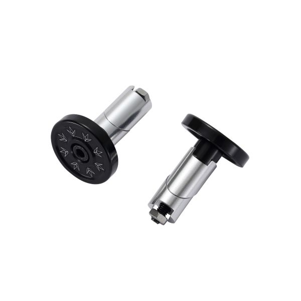 Envy Aluminum Bar Ends for Scooter - Black