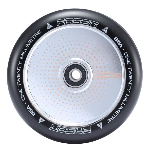 Fasen Scooters Hypno Hollowcore Wheel Pair - 120mm - Dot Chrome