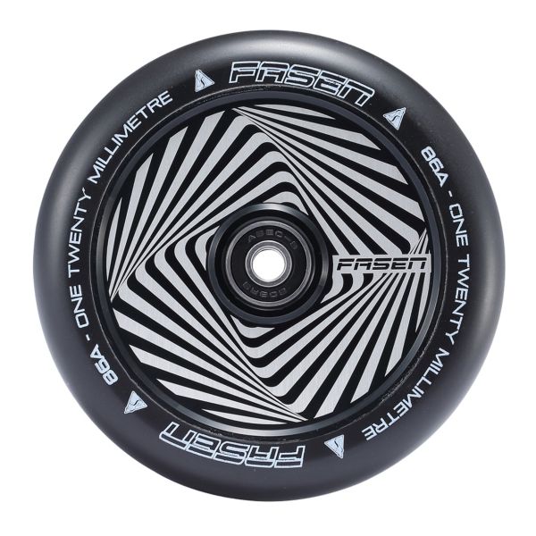 Fasen Scooters Hypno Hollowcore Wheel Pair - 120mm - Square Black