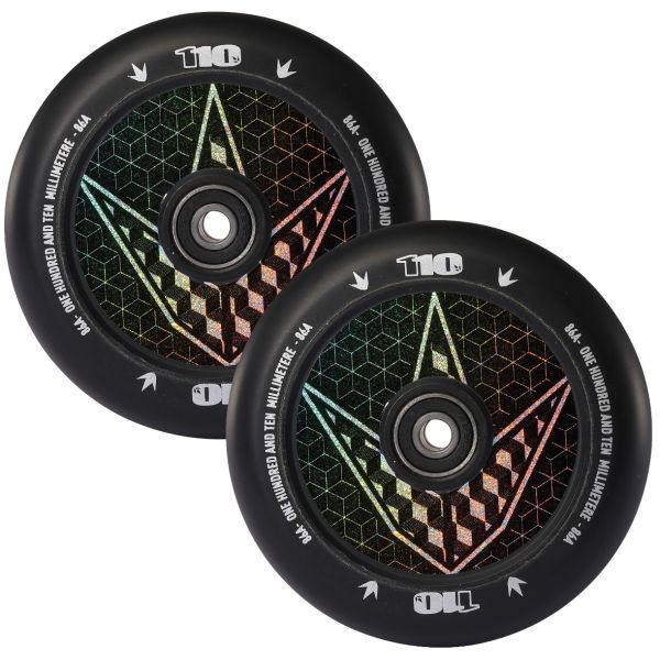 Blunt Envy Geo Logo Hollow Core Scooter Wheel Pair - 110mm x 24mm 