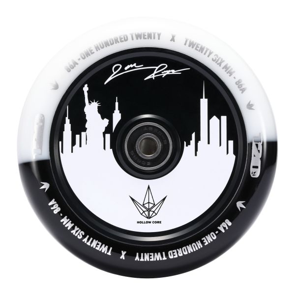 Envy 120mm Jon Reyes Signature Scooter Wheel in Black and White with NYC Silhouette 