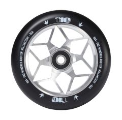 Blunt Envy Diamond Scooter Wheel Pair - 110mm x 24mm - Silver Black